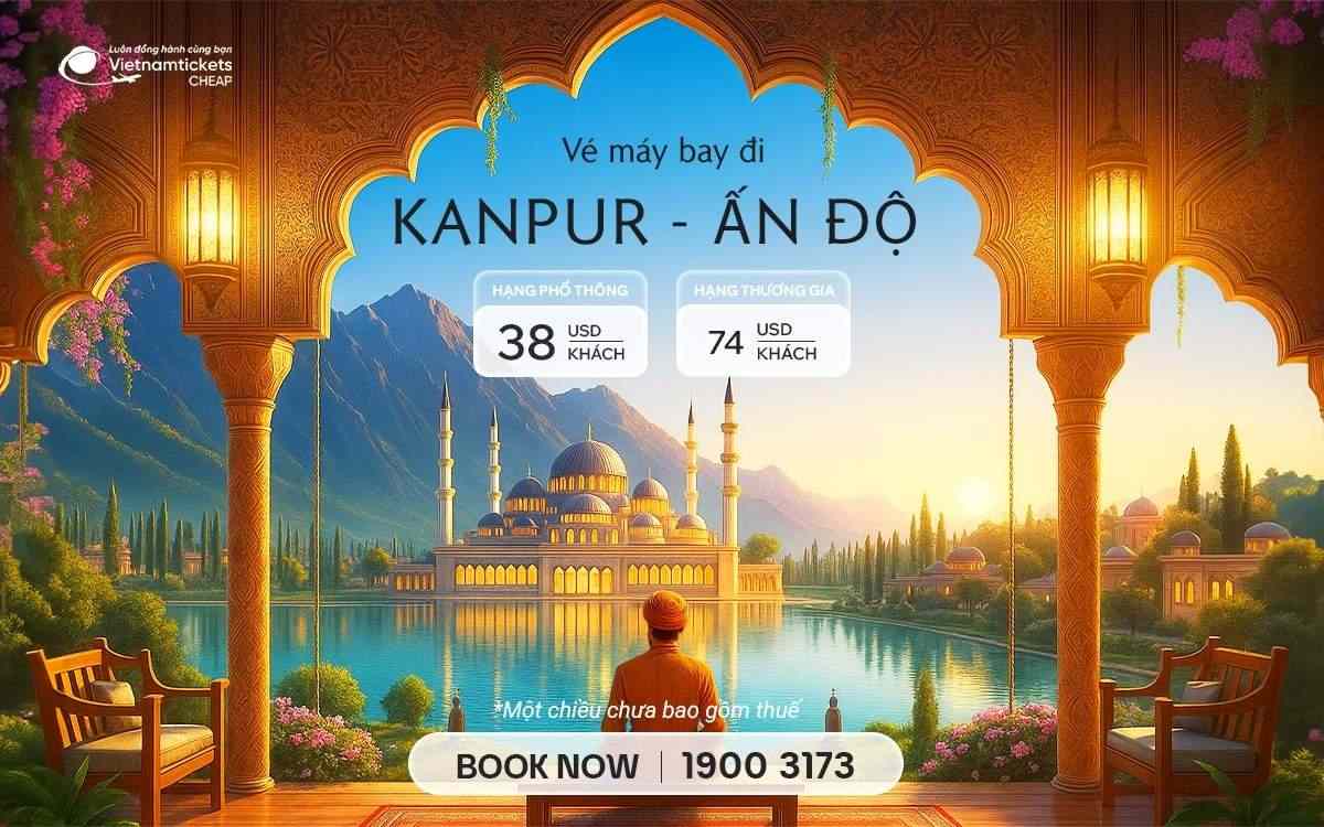 Vé Máy Bay Đi Kanpur