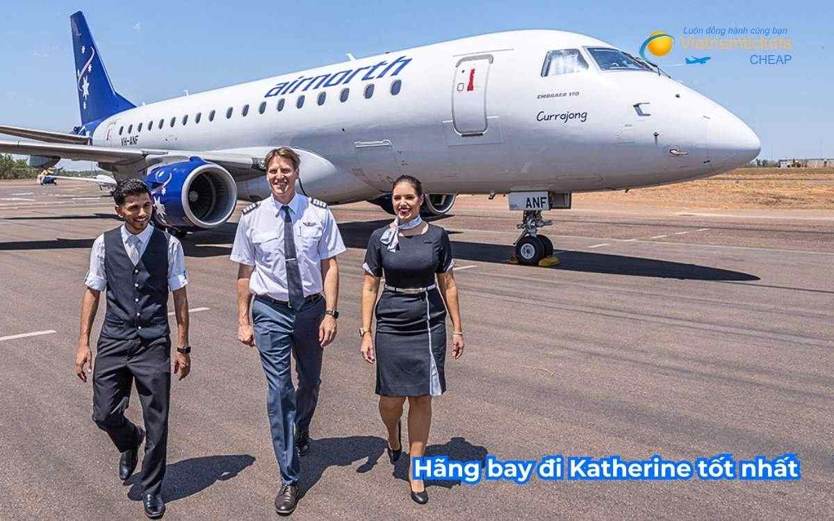 Hãng bay đi Katherine tốt nhất