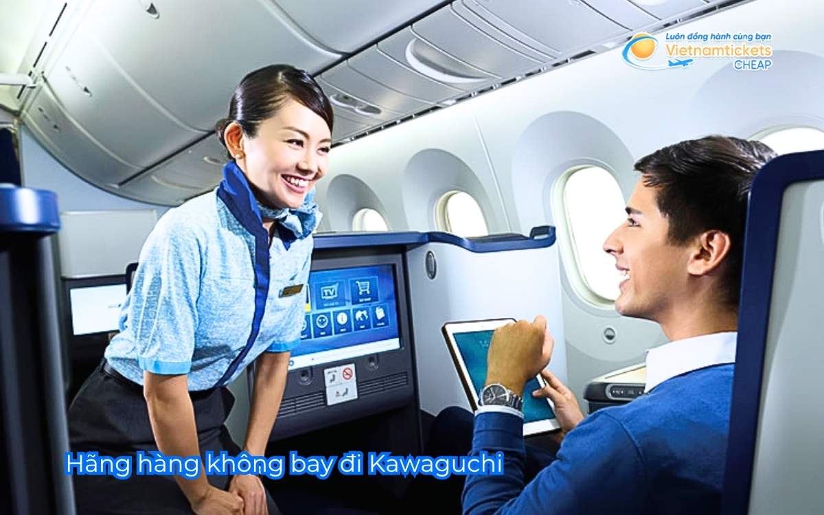 H&atilde;ng h&agrave;ng kh&ocirc;ng bay đi Kawaguchi