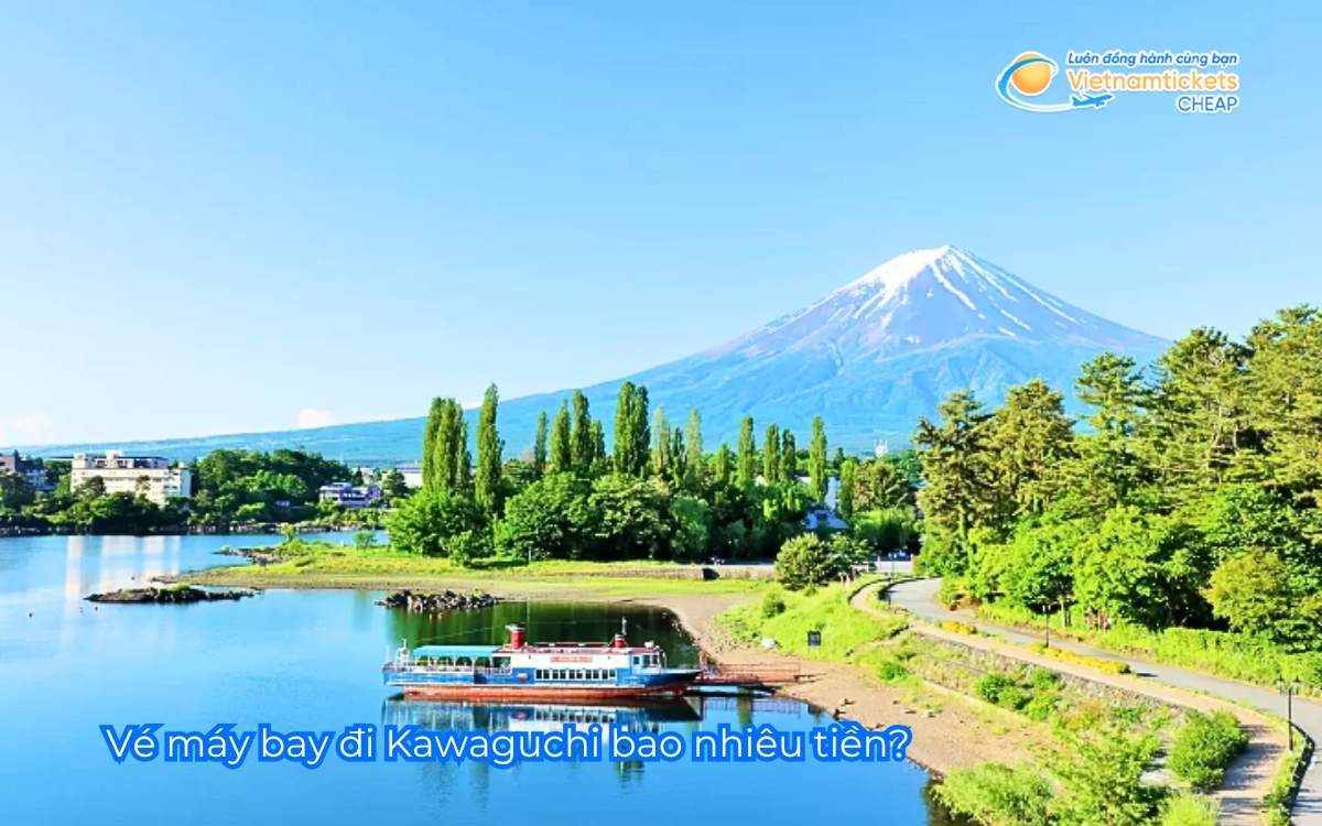 V&eacute; m&aacute;y bay đi Kawaguchi bao nhi&ecirc;u tiền?