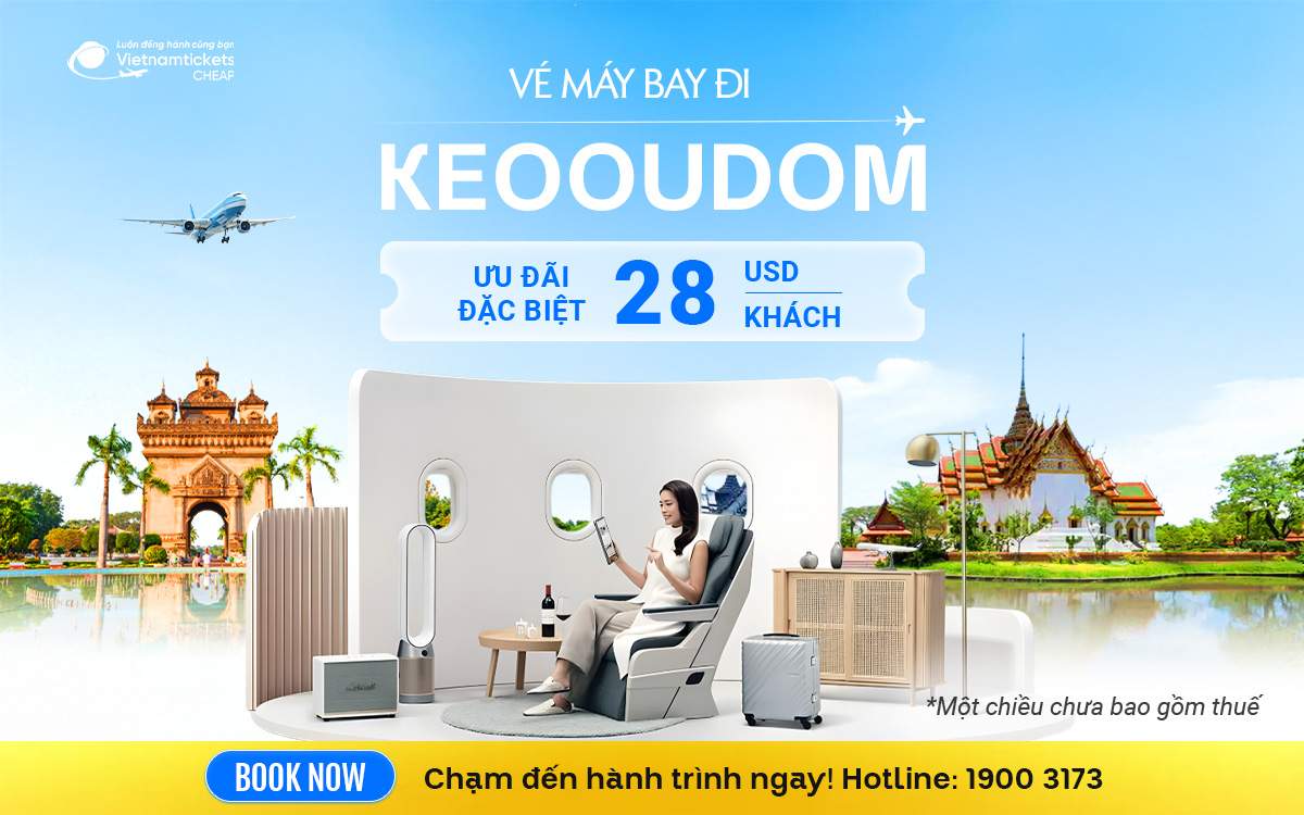 Vé Máy Bay Đi Keooudom