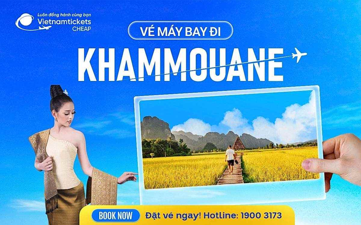 Vé Máy Bay Đi Khammouane