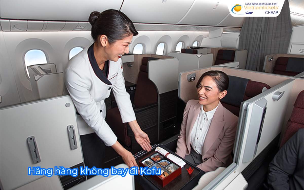 Hãng hàng không bay đi Kofu