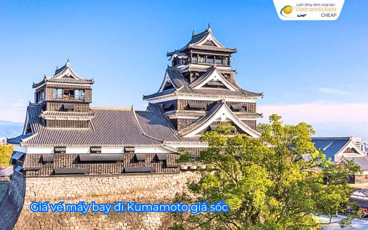 Giá vé máy bay đi Kumamoto giá sốc