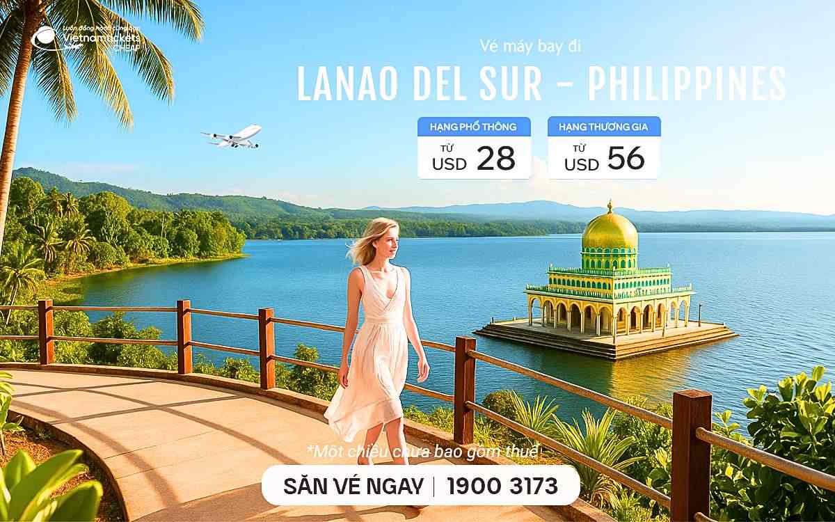 Vé Máy Bay Đi Lanao del Sur