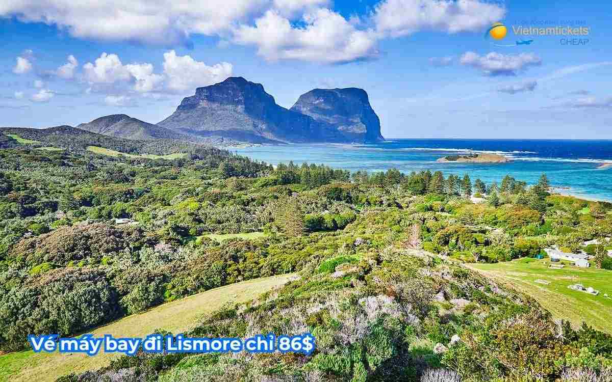 Vé máy bay đi Lismore chỉ 86$ 