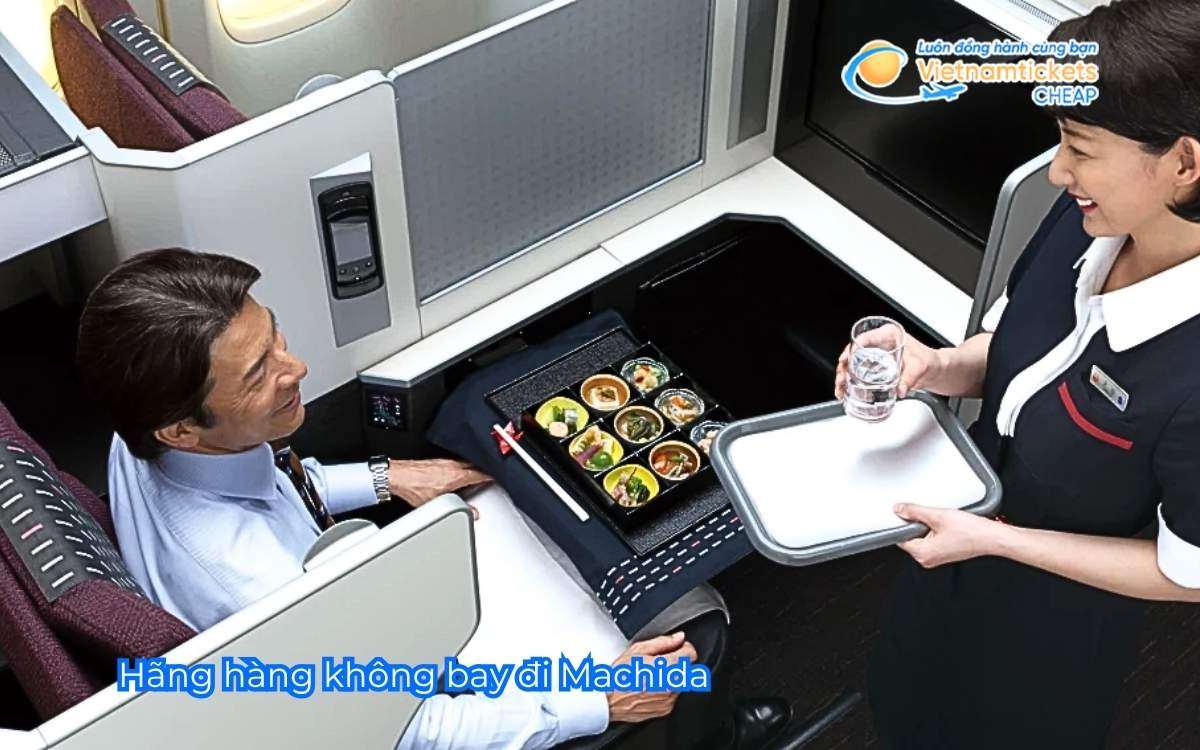 Hãng hàng không bay đi Machida