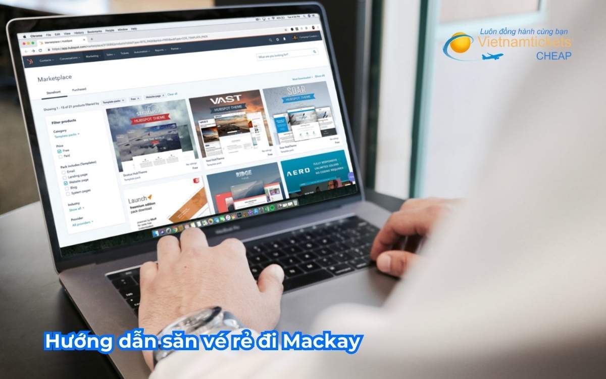 Hướng dẫn săn vé rẻ đi Mackay