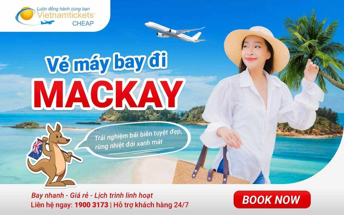 Vé đi Mackay