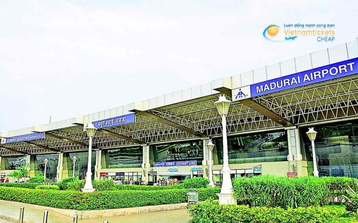 Bay đến Madurai hạ c&aacute;nh ở s&acirc;n bay n&agrave;o?