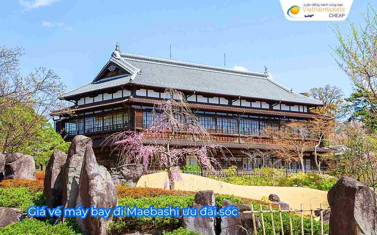 Giá vé máy bay đi Maebashi ưu đãi sốc