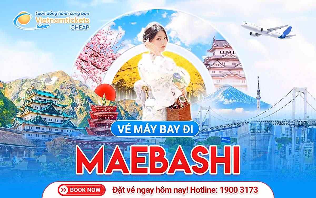 Vé đi Maebashi