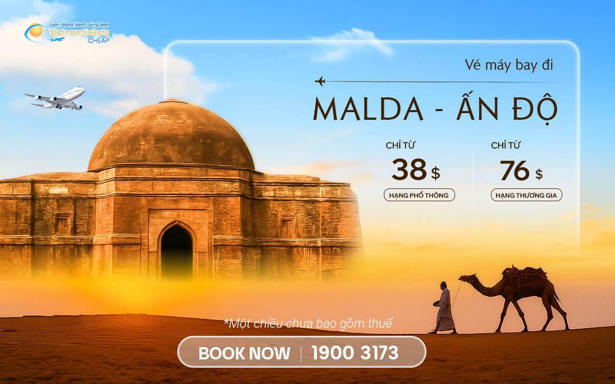 Vé Máy Bay Đi Malda