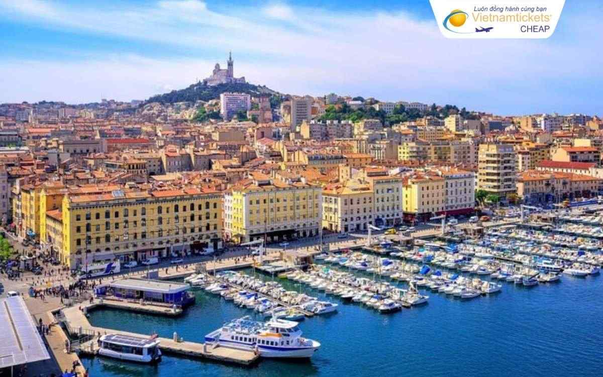 Bảng giá vé máy bay đi Marseille