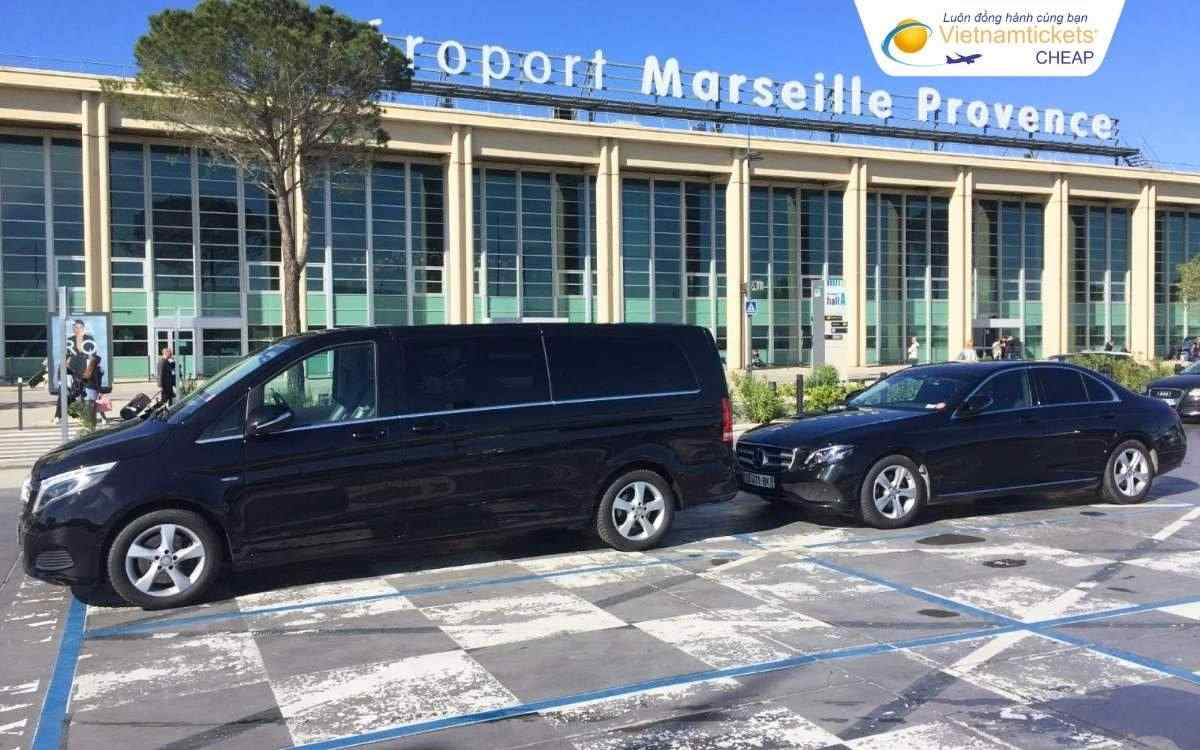 Di chuyển từ sân bay đến Marseille