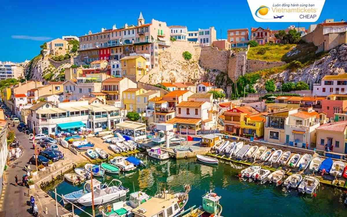 Thông tin vé máy bay đi Marseille