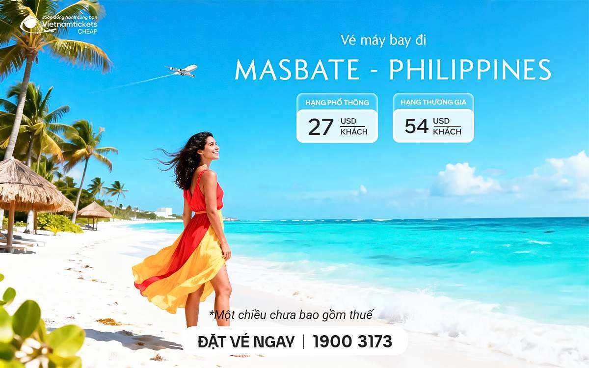 Vé Máy Bay Đi Masbate