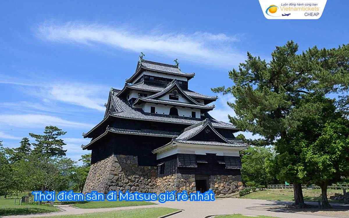 Thời điểm săn đi Matsue giá rẻ nhất