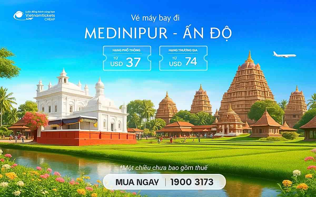 Vé Máy Bay Đi Medinipur