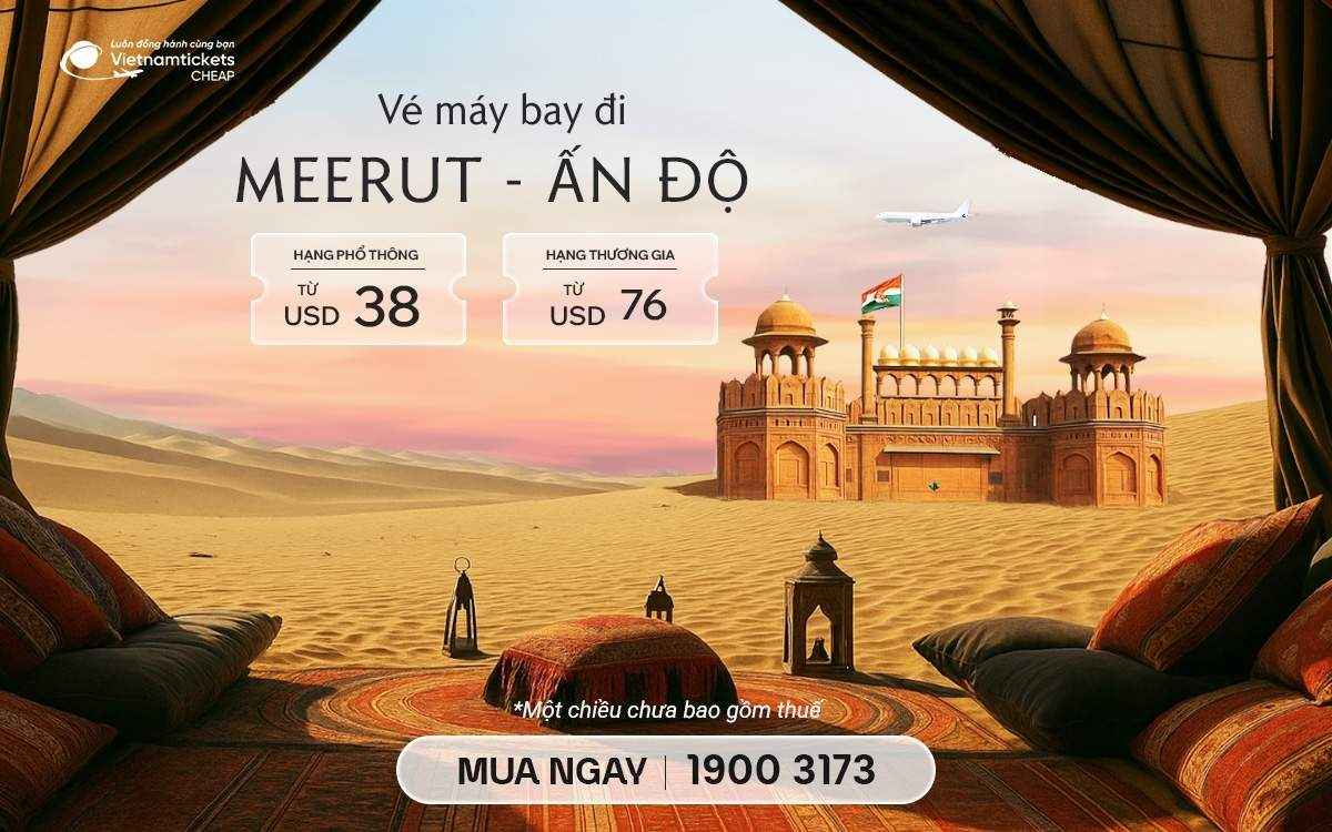 Vé Máy Bay Đi Meerut