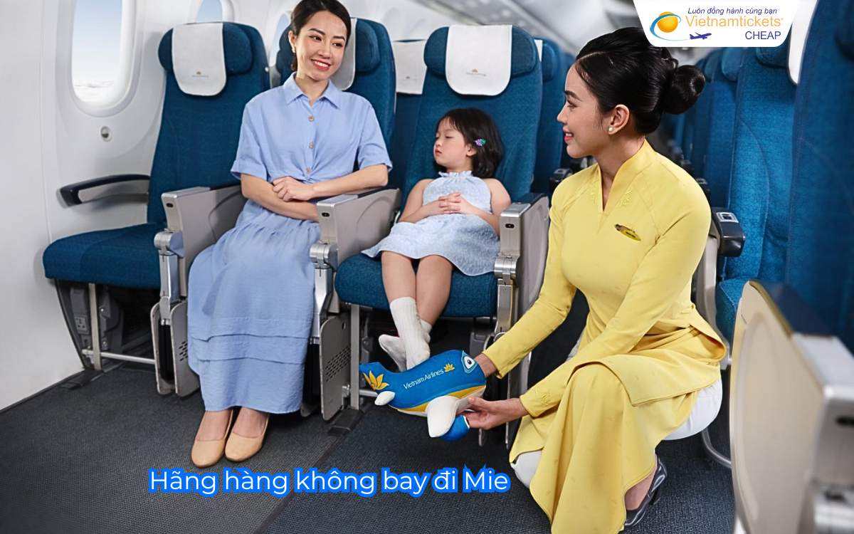 Hãng hàng không bay đi Mie
