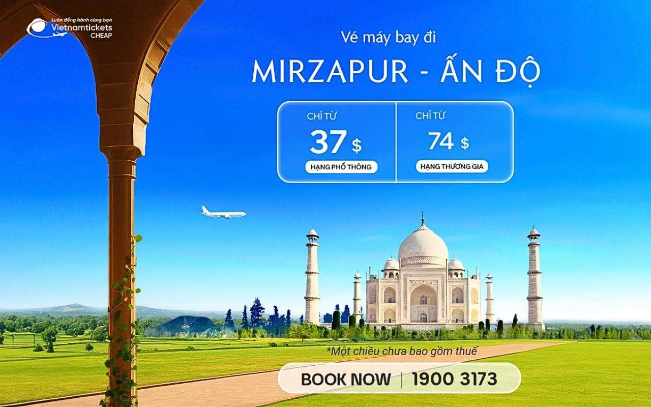 Vé Máy Bay Đi Mirzapur