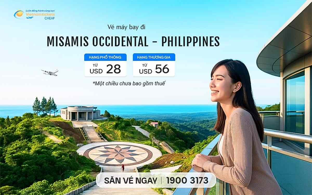 Vé Máy Bay Đi Misamis Occidental