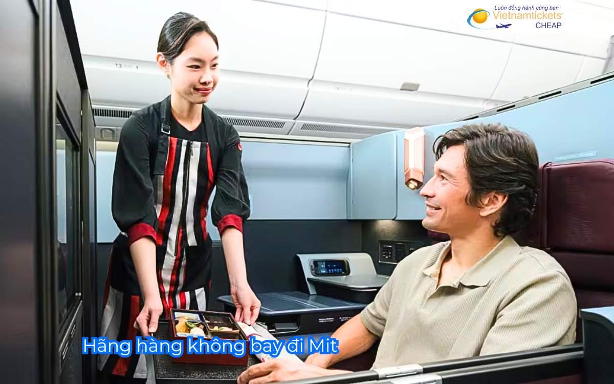 Hãng hàng không bay đi Mito