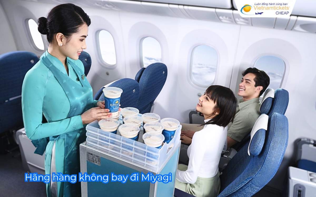 Hãng hàng không bay đi Miyagi