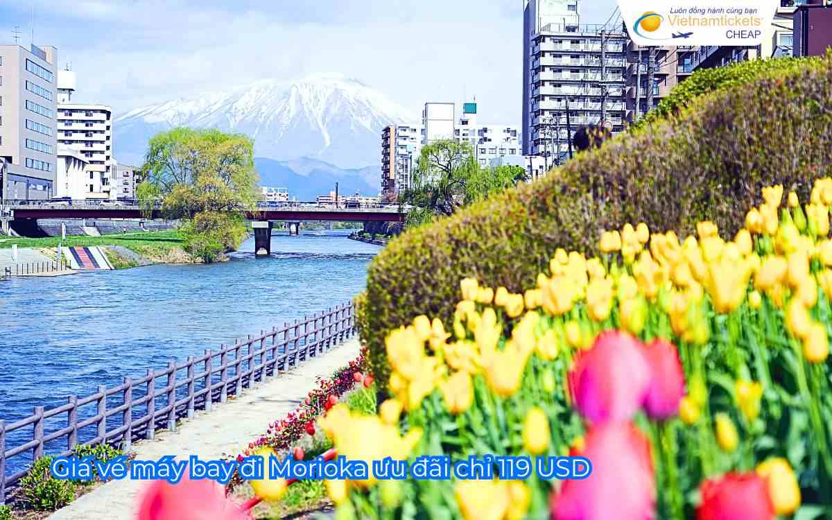 Giá vé máy bay đi Morioka ưu đãi chỉ 119 USD 