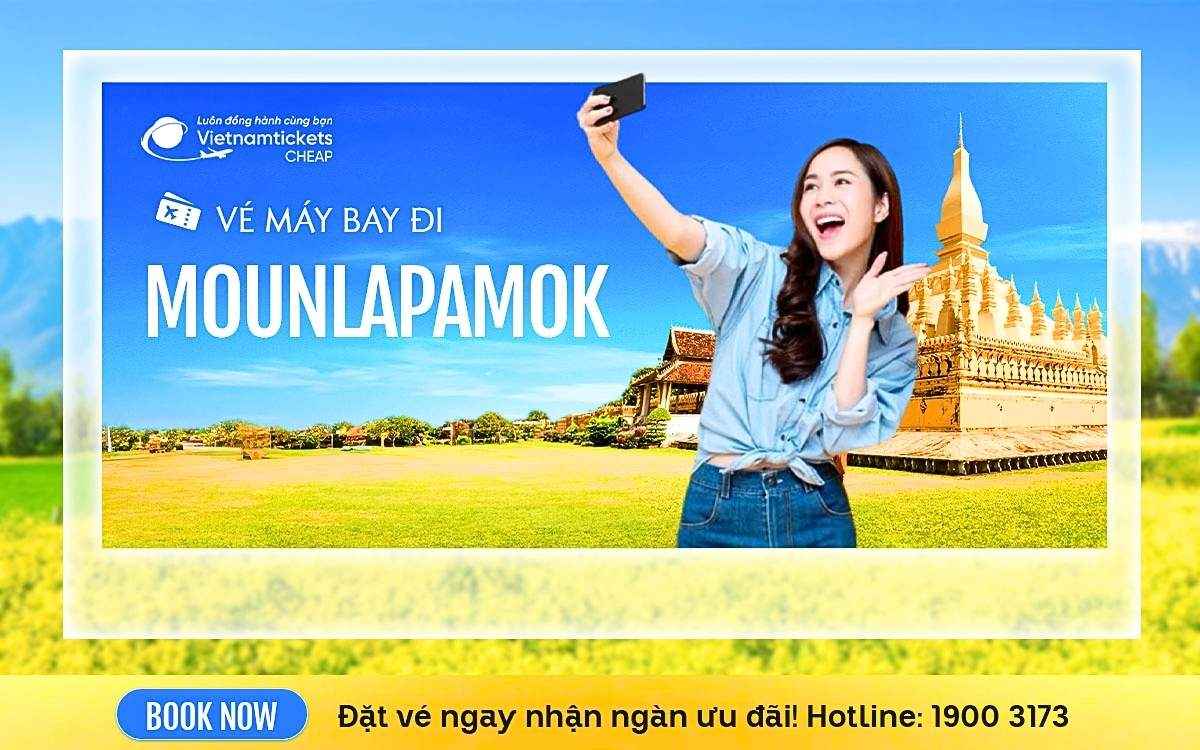 Vé Máy Bay Đi Mounlapamok