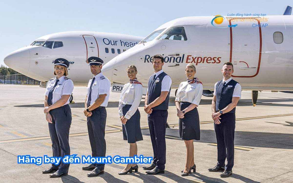 Hãng bay đến Mount Gambier