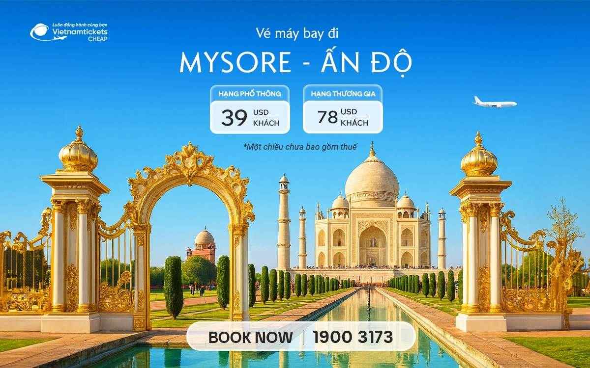 Vé Máy Bay Đi Mysore