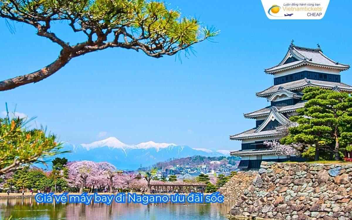 Giá vé máy bay đi Nagano ưu đãi sốc