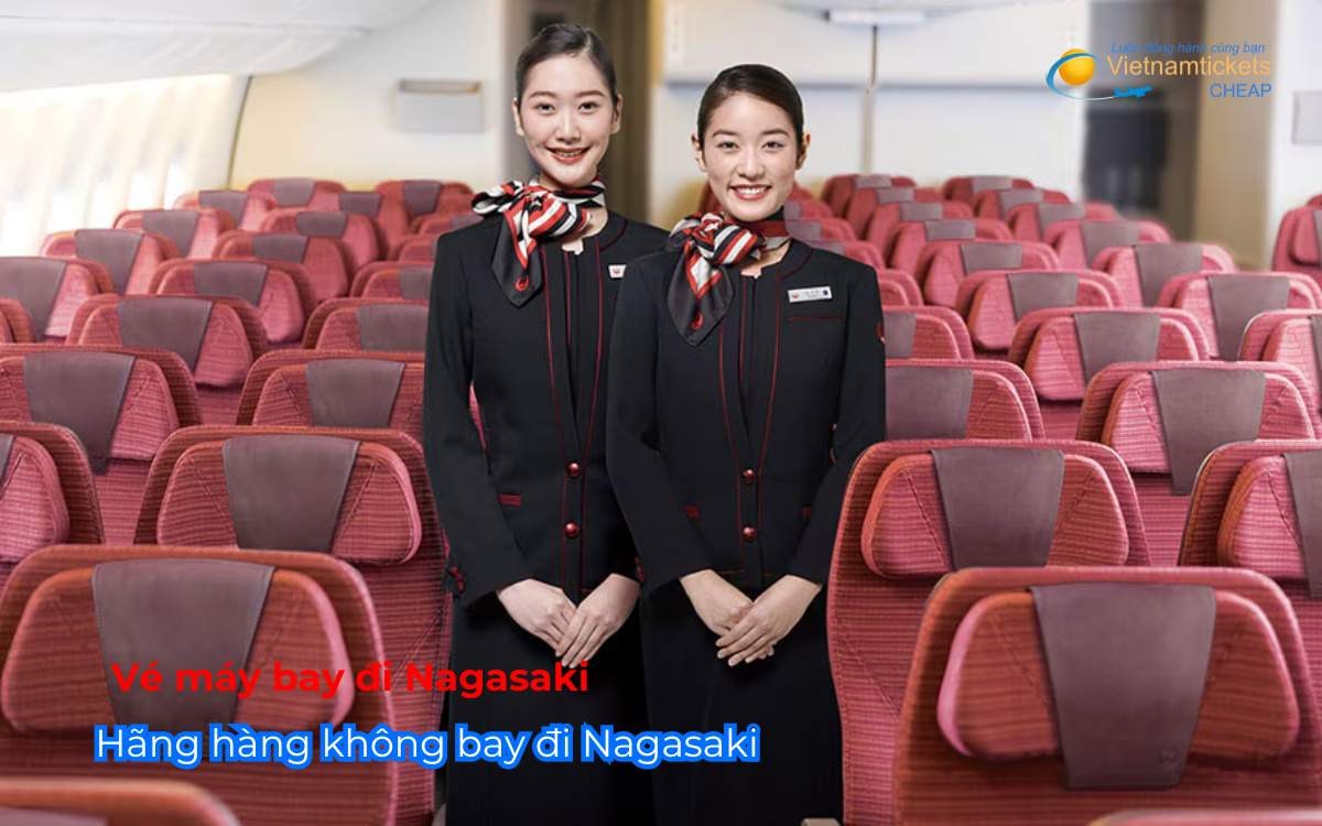 Hãng hàng không bay đi Nagasaki 