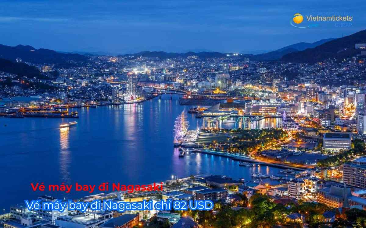Vé máy bay đi Nagasaki chỉ 82 USD - đúng vé, đúng giờ