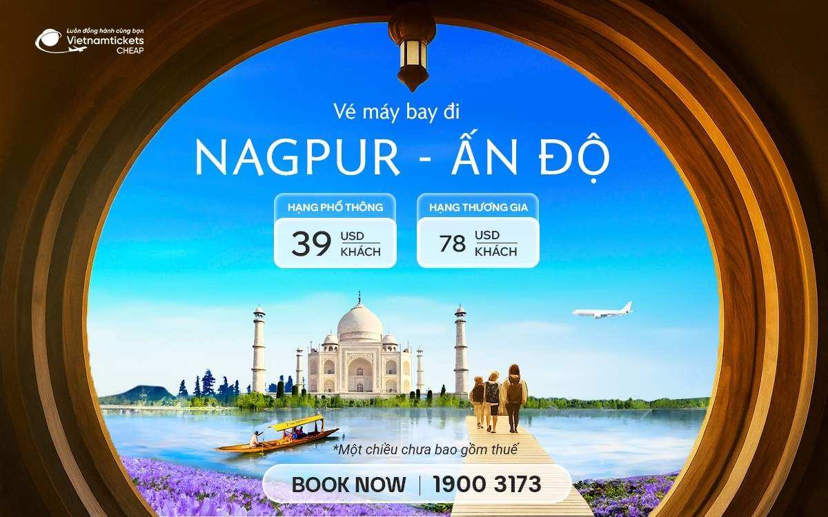 Vé Máy Bay Đi Nagpur