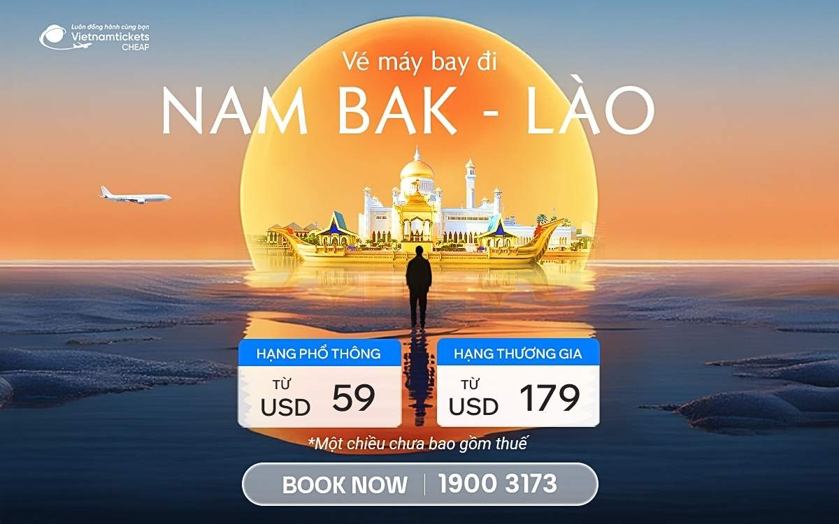 Vé Máy Bay Đi Nam Bak
