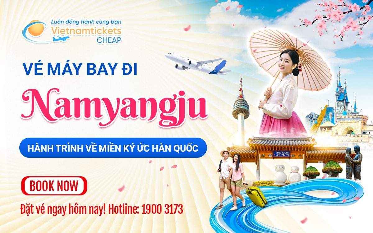 Vé Máy Bay Đi Namyangju