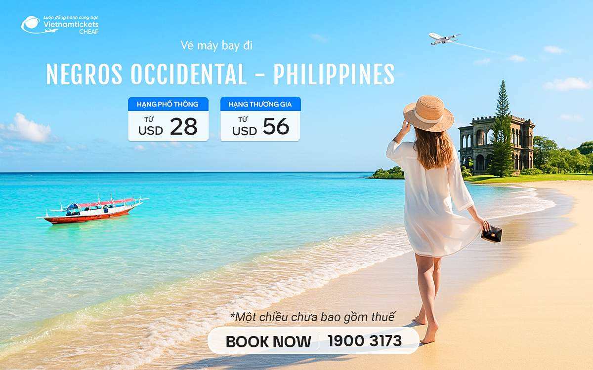 Vé Máy Bay Đi Negros Occidental