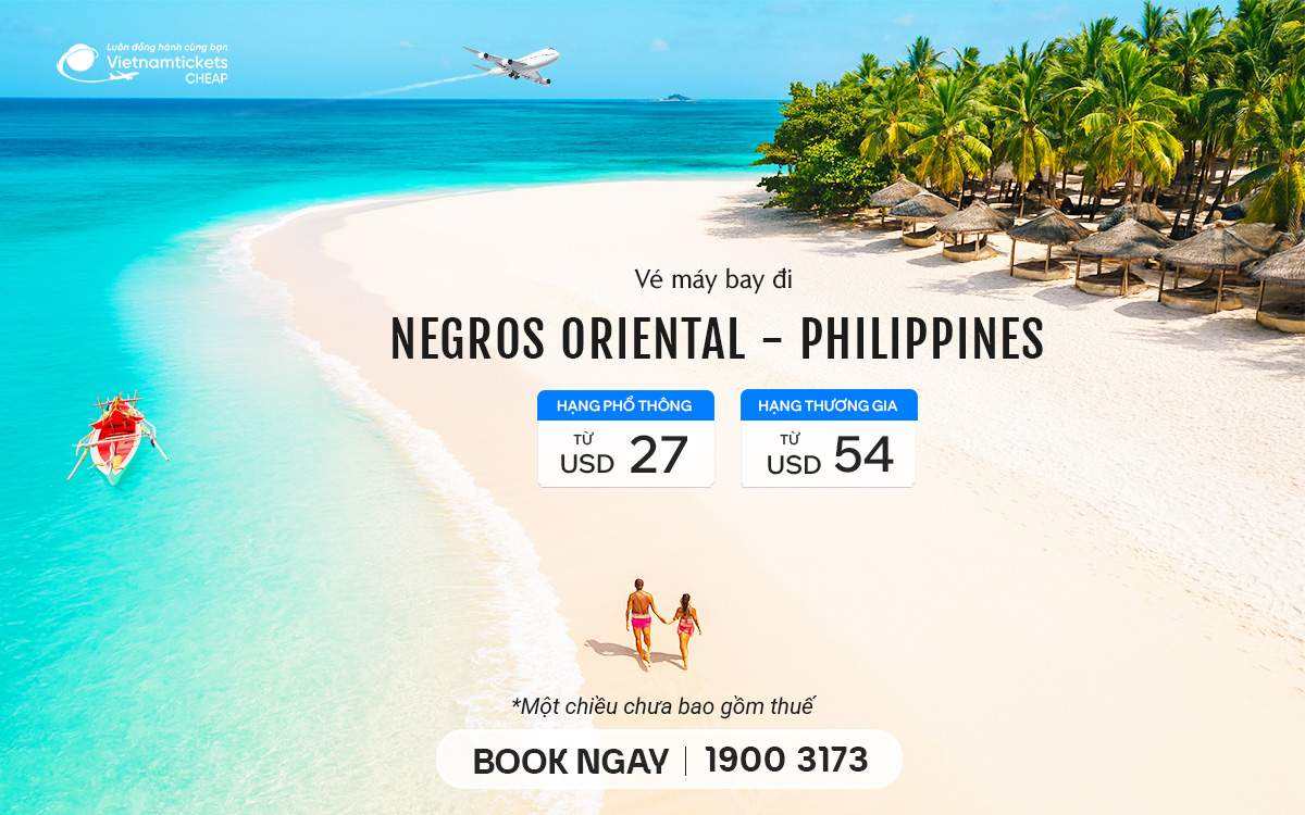 Vé Máy Bay Đi Negros Oriental