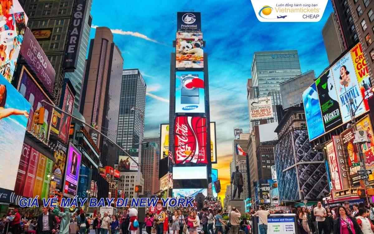Giá vé máy bay đi New York