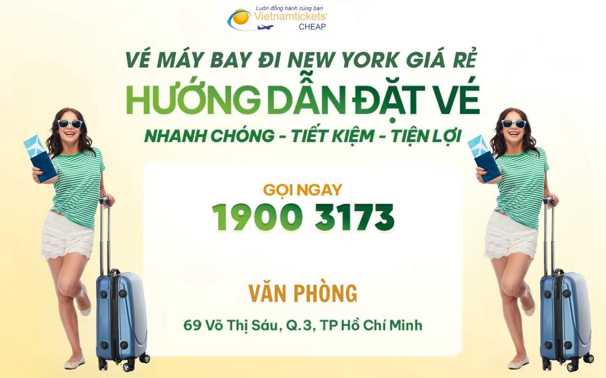 Hướng dẫn mua vé đi New York giá rẻ