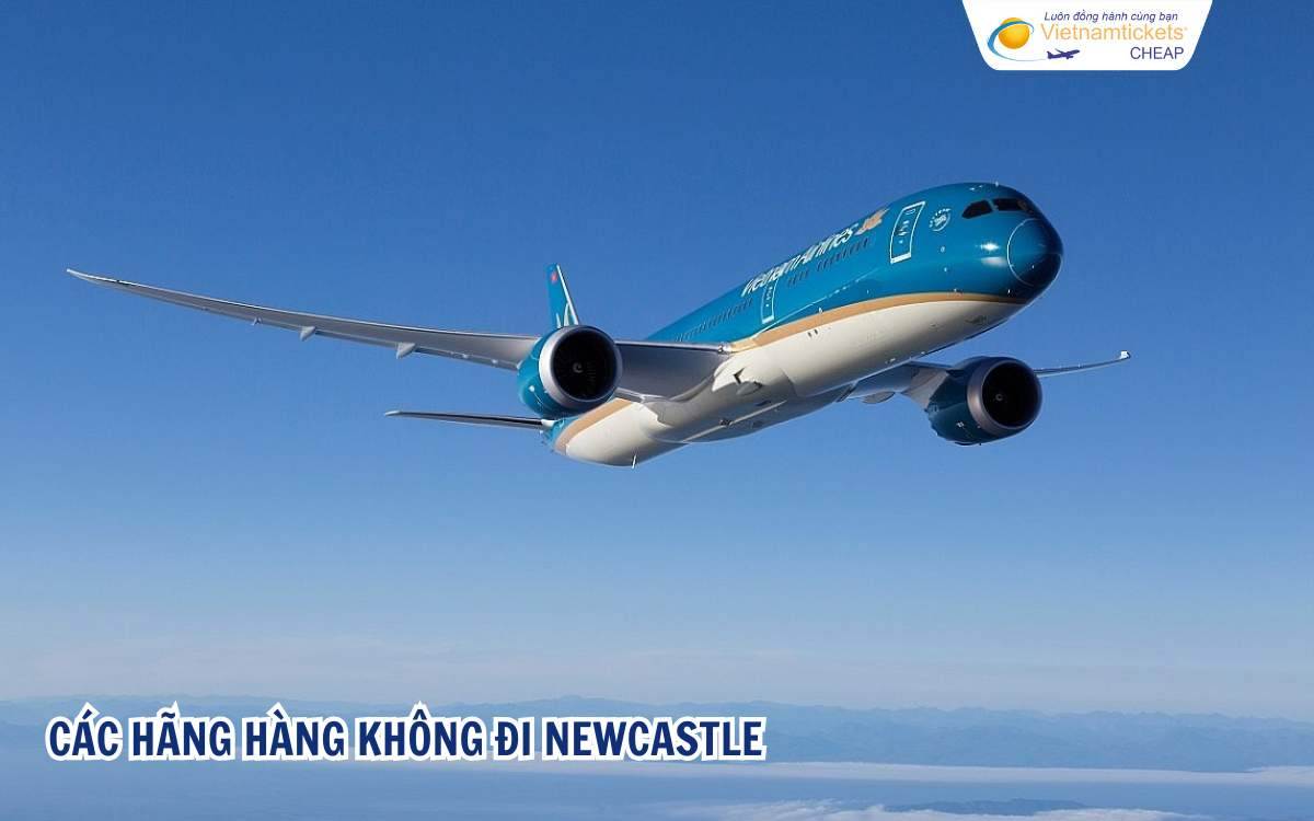 Các hãng hàng không đi Newcastle