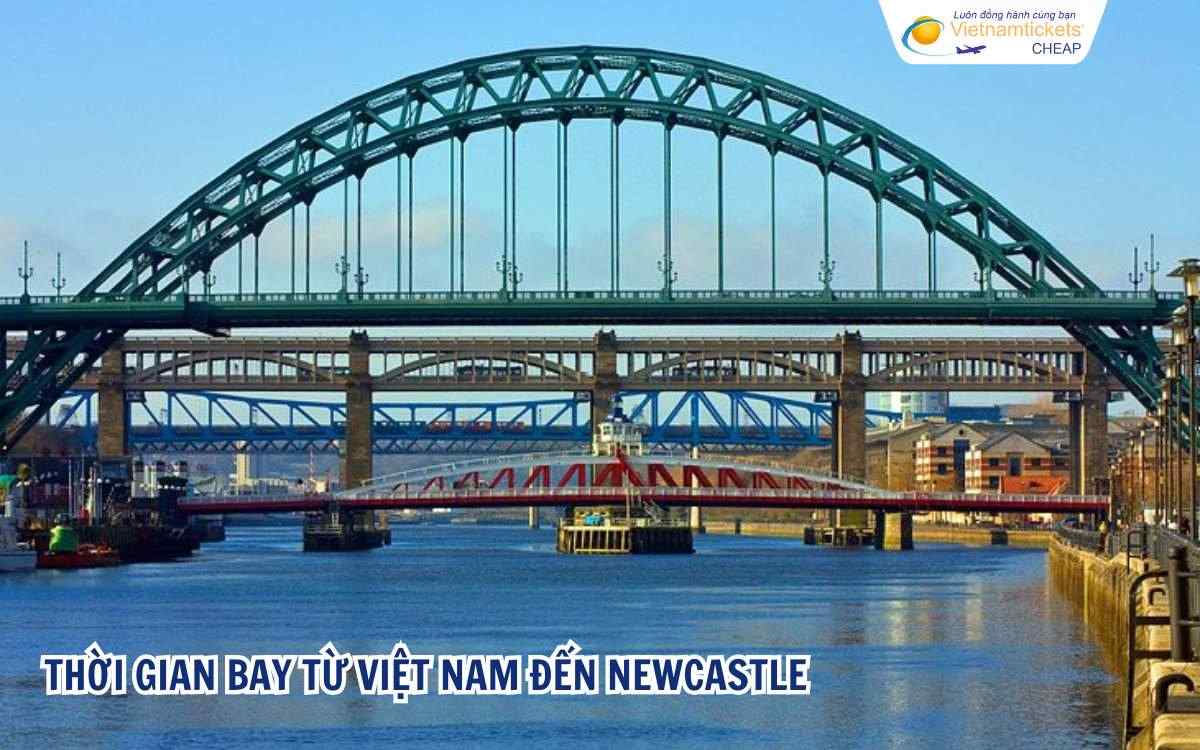 Thời gian bay từ Việt Nam đến Newcastle