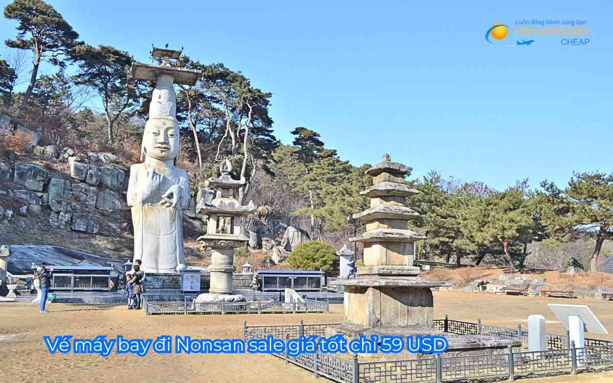 Vé máy bay đi Nonsan sale giá tốt chỉ 59 USD