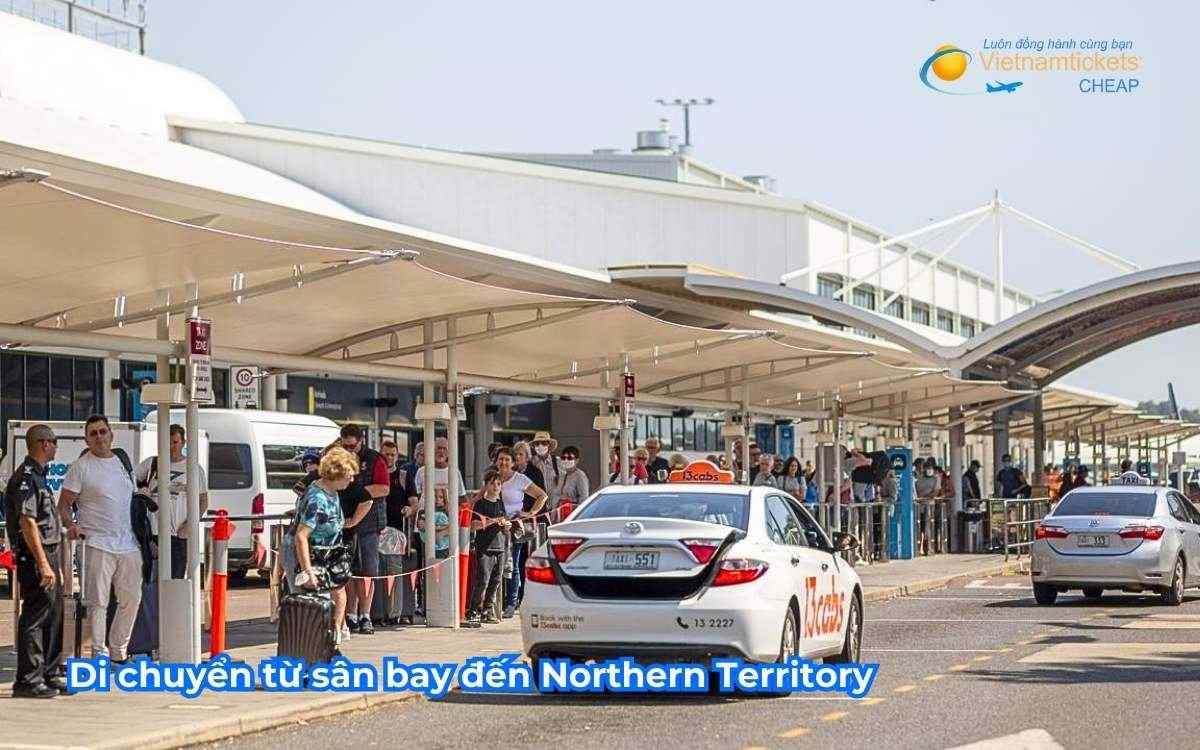 Di chuyển từ sân bay đến Northern Territory