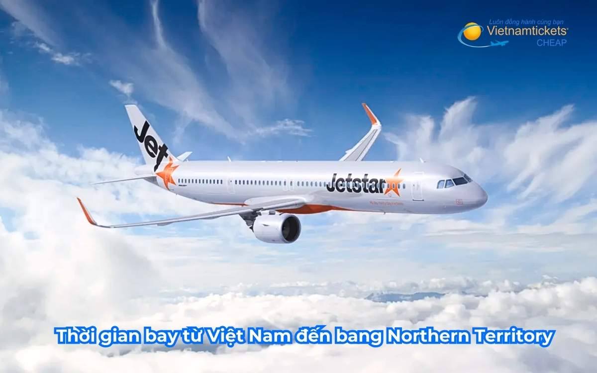 Thời gian bay từ Việt Nam đến bang Northern Territory