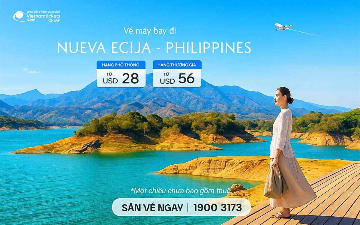 Vé Máy Bay Đi Nueva Ecija