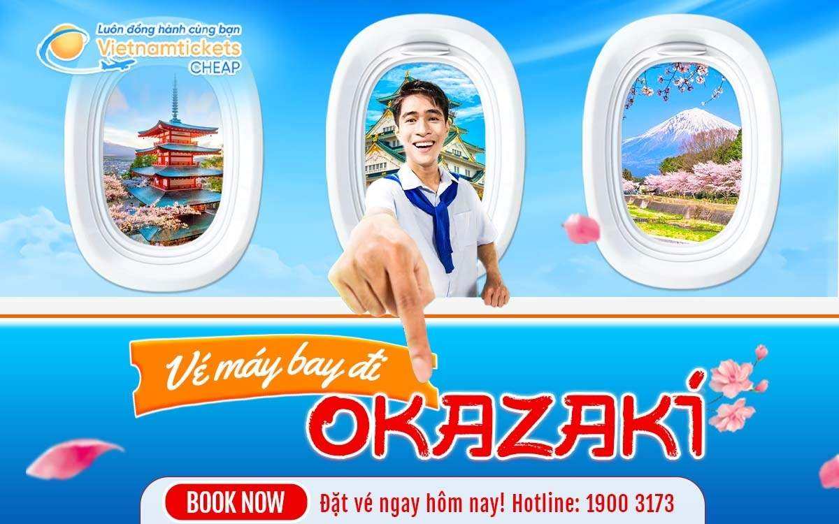Vé đi Okazaki